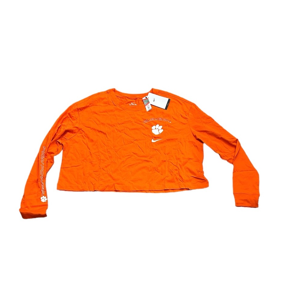 Clemson Tigers Nike Women’s Long Sleeve Cropped Shirt